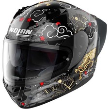 CASCO MOTO INTEGRALE NOLAN N60-6 SPORT WYVERN 024 BIANCO ROSSO ORO