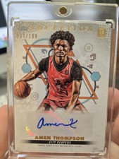 Amen Thomspon Auto #/199 RC