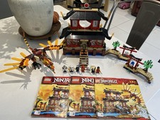 LEGO Ninjago 2507 Tempio del Fuoco (RARO) Ottime Condizioni Con Istruzioni