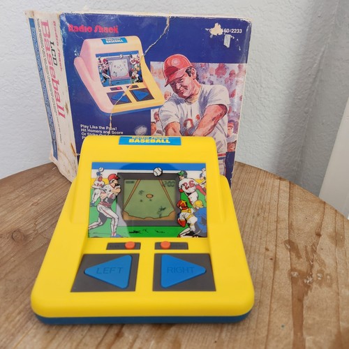 Radio shack lcd baseball gioco - lcd,