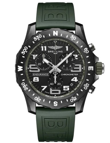 Cinturino breitling 22mm verde - 22mm,