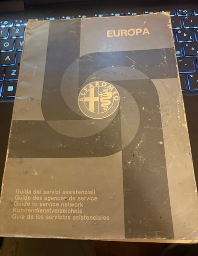 Libretto alfa romeo - alfa,
