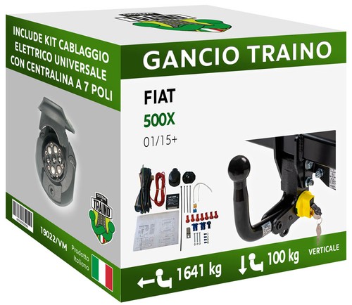 Gancio verticale estraibile - verticale,