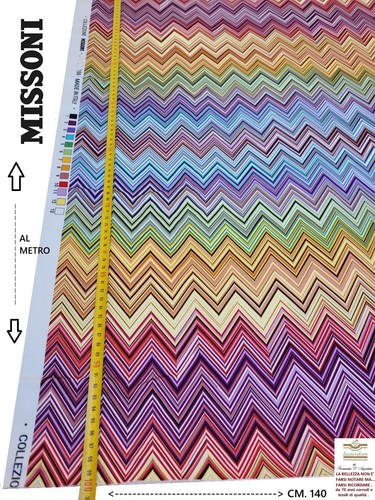 Tessuto missoni metraggio - tessuto, a