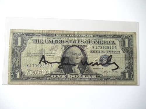 Andy warhol banconota vera - andy,