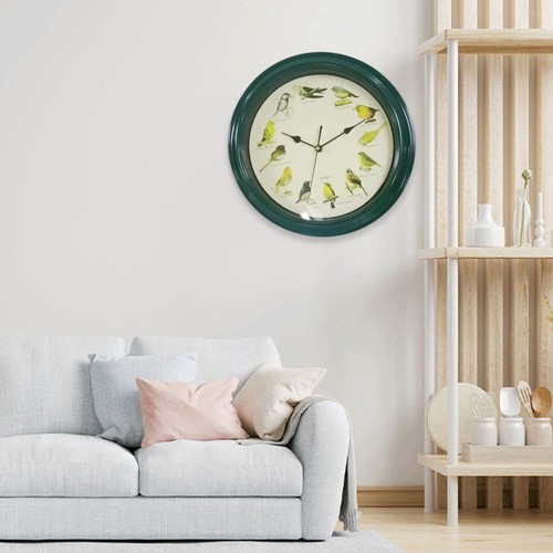 Orologio parete con uccello - orologio,