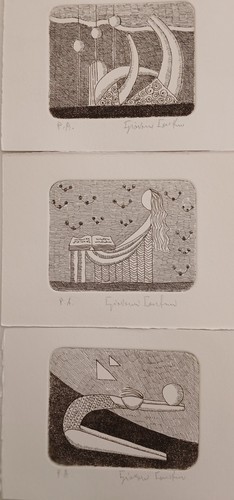 Grafica acquaforte p a - acquaforte, 3