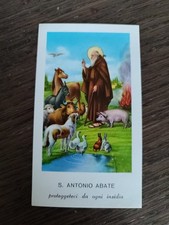 Sant'Antonio Abate, Holy Card, EGIM C 45