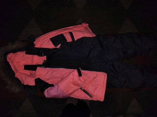 Tuta neve giacca 3t rosa - tuta,