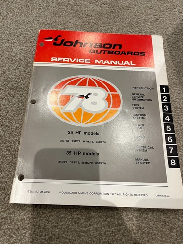 Johnson fuoribordo hp - johnson, 25/35