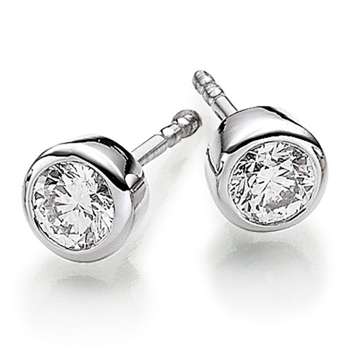 Orecchini con diamante - orecchini,