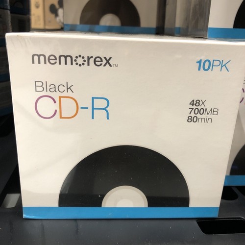Memorex black r - 10,