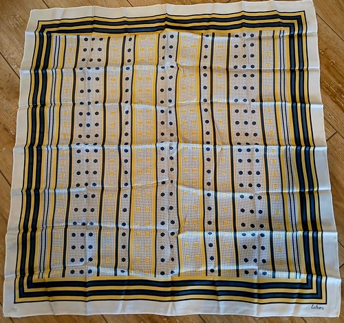 Sciarpa eco vintage seta