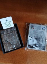 Vespa club d'Italia – 35 Registro Storico-Kit: Toppa Adesivo Placca Sacca