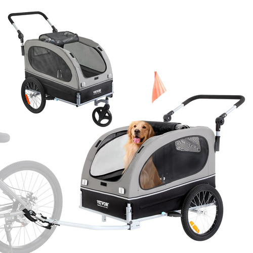 Rimorchio bici per cani - rimorchio,