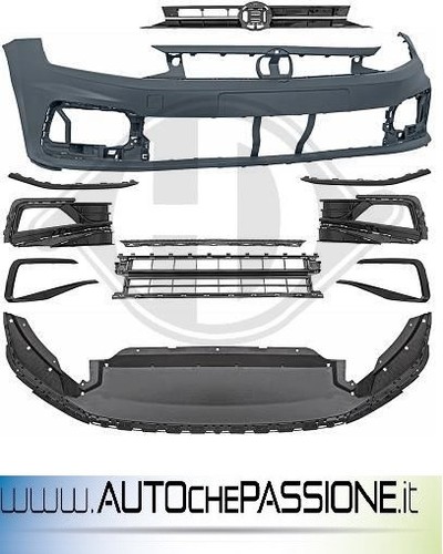 Paraurti anteriore polo r - paraurti,