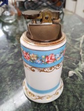 Accendino Da Tavolo Porcellana ACF Decor De Paris Dipinto A Mano