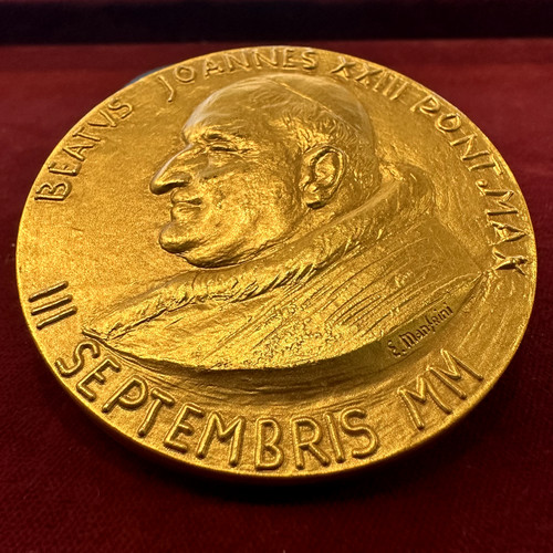 Medaglia beatificazione papa - beatificazione,