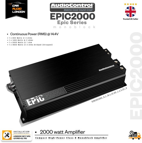 Audiocontrol epic2000 2000w - audiocontrol,