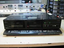 DOPPIA PIASTRA A CASSETTA   AIWA  WX - 180      DA   RIPARARE  VINTAGE