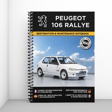 Peugeot 106 rallye libretto - rallye,