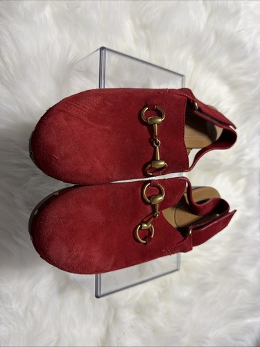 Zoccoli donna rossi gucci - zoccoli,
