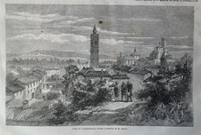 Stampa antica 1859 Carpenedolo