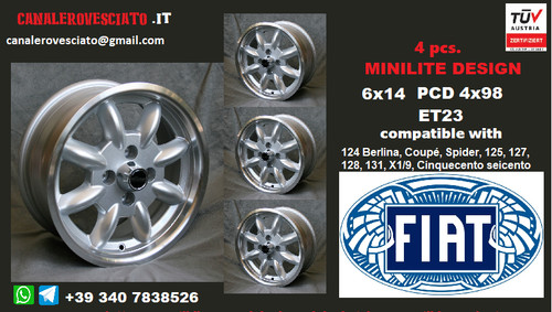 Cerchi minilite per - 4,