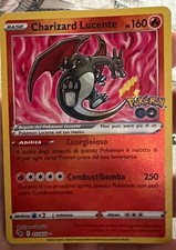 Charizard Lucente 011/078 carta pokemon Pokemon Go Shiny Near Mint Ita no graad