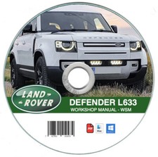 Land Rover Defender L633 (2019-2023) manuale officinasu Cd