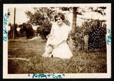 1924 CUTE DOG DOLTY con DONNA