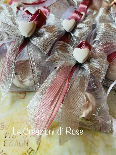 Segnaposto fiori gesso - segnaposto,
