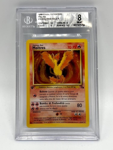 Carta pokemon moltres - carta,