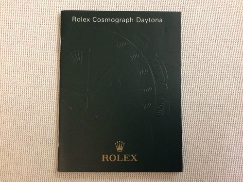 Libretto booklet rolex - libretto,