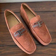 Tod's Men's Rust Suede CA75