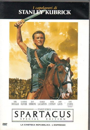 Spartacus dvd kirk - spartacus, douglas