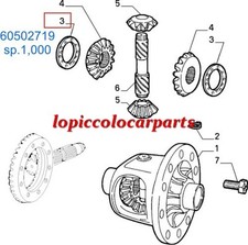 60502719 Spessore Registro