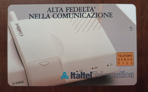 Scheda telefonica sip lire - telefonica,