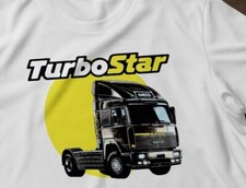 T-SHIRT MAGLIA AUTO CAMION VINTAGE IVECO TURBOSTAR - tutte le taglie disponibili