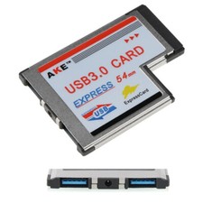 ExpressCard 54mm 2 Ports USB