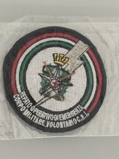 Patch Corpo Militare CRI