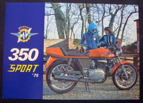 Agusta 350 sport moto - mv,