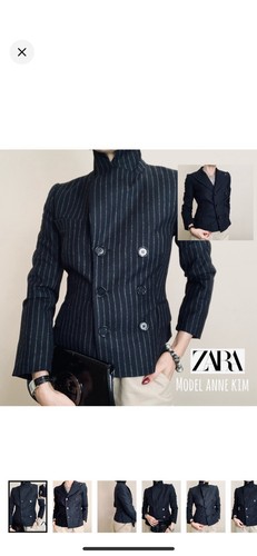 Blazer lana zara maniche - maniche, 3/4