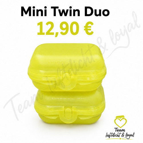 Tupperware mini twin box - tupperware, 2