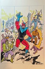 GIANT MAN ** ARTE ORIGINALE DI