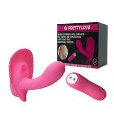 VIBRATORE shell DILDO strap on