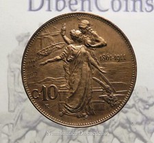 Regno - Vittorio Emanuele III - 10 Cent Cinquantenario 1911