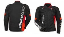 Giacca moto pelle ducati - in,