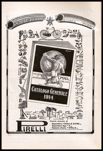 Pubblicita 1914 catalogo omnia - catalogo,