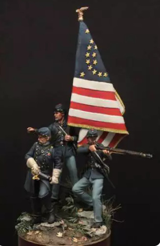 Diorama soldatini unione